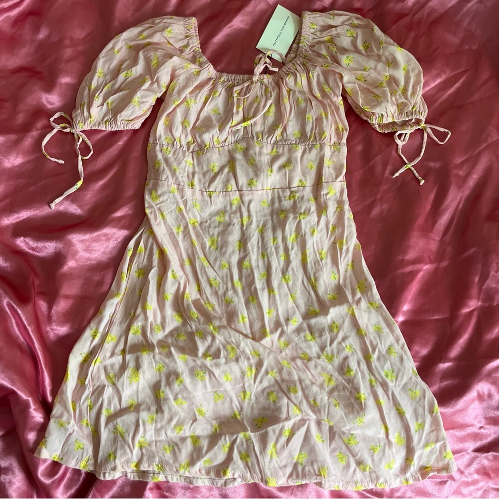Faithfull the brand Thea floral mini dress